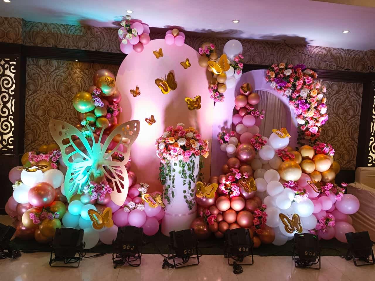 Butterfly theme decoration