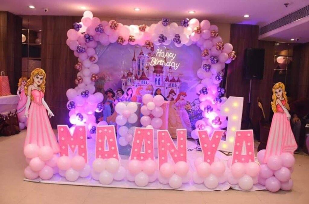 Princess theme decoration