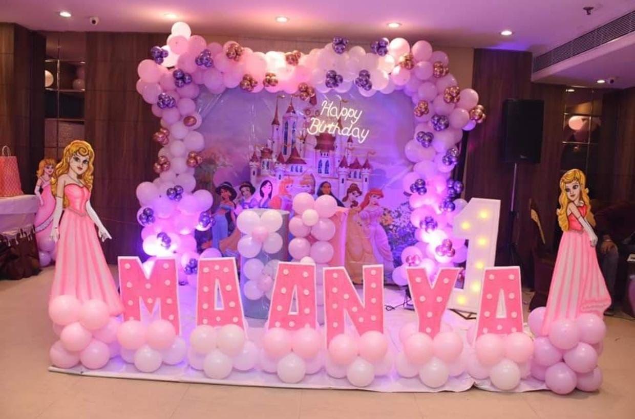 Princess theme decoration