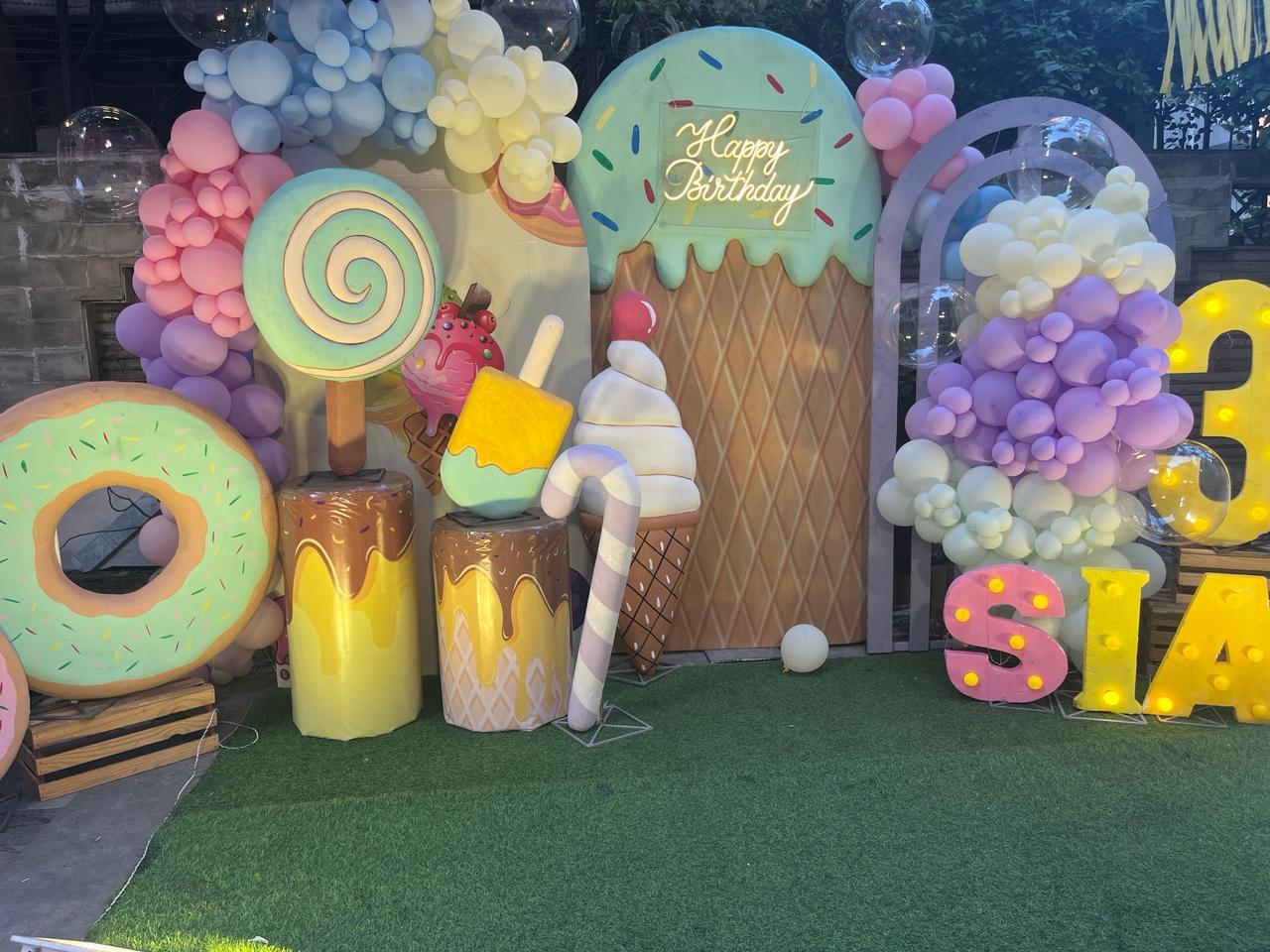 Candy Theme Birthday party