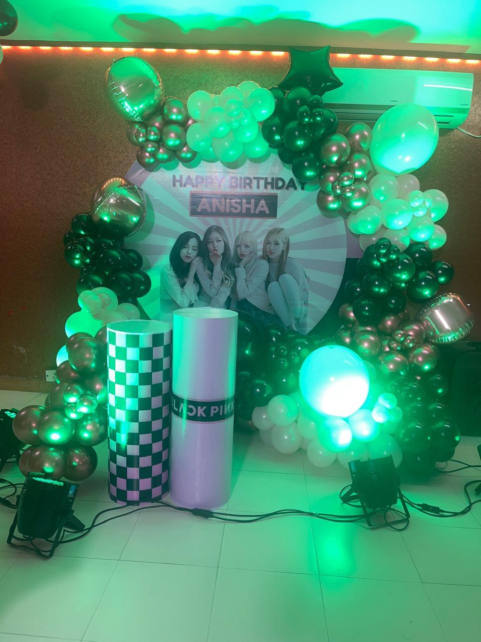 Birthday party decoration